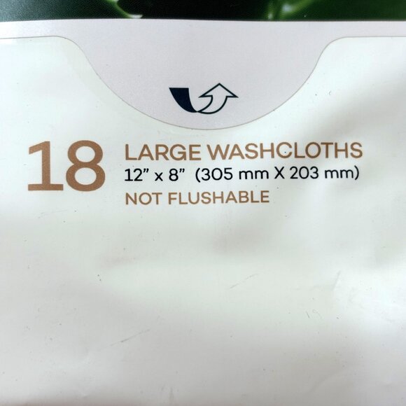 Yardley London Disposable Large Washcloths 2 Packs NWT - Picture 3 of 6